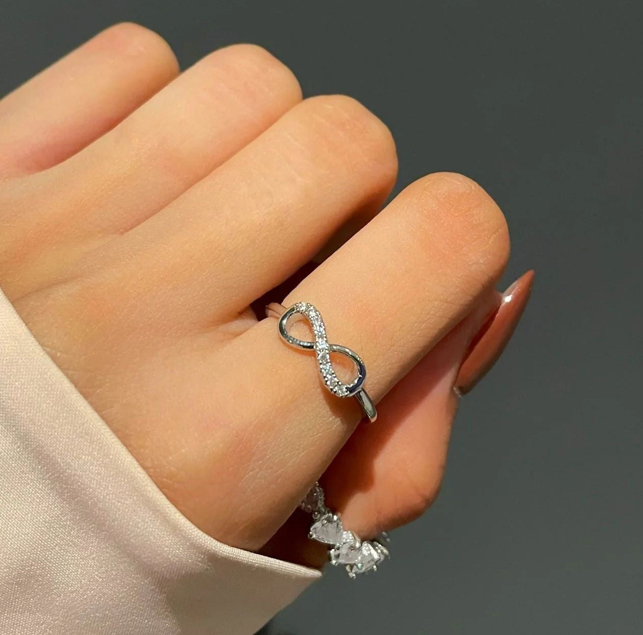 Infinity Stone Ring (adjustable)