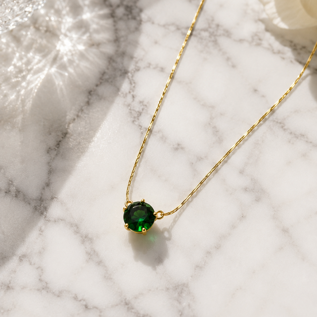 Green Charm Pendant