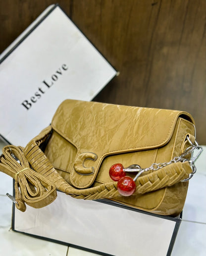 Crossbody bag ( with charm & belt)