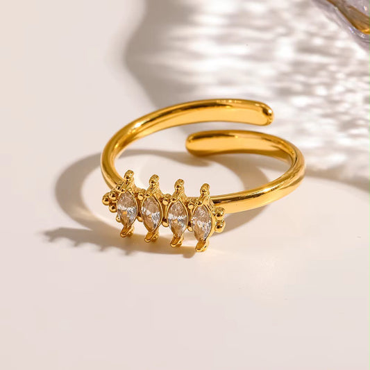 Luxury Zircon Ring