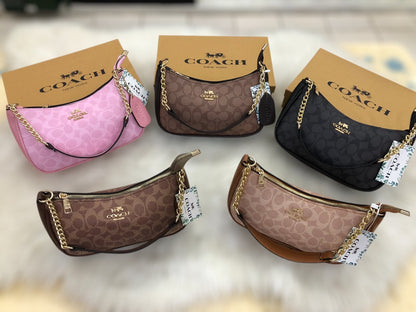 Coach Teri Bags (with box & long strap & dustbag)