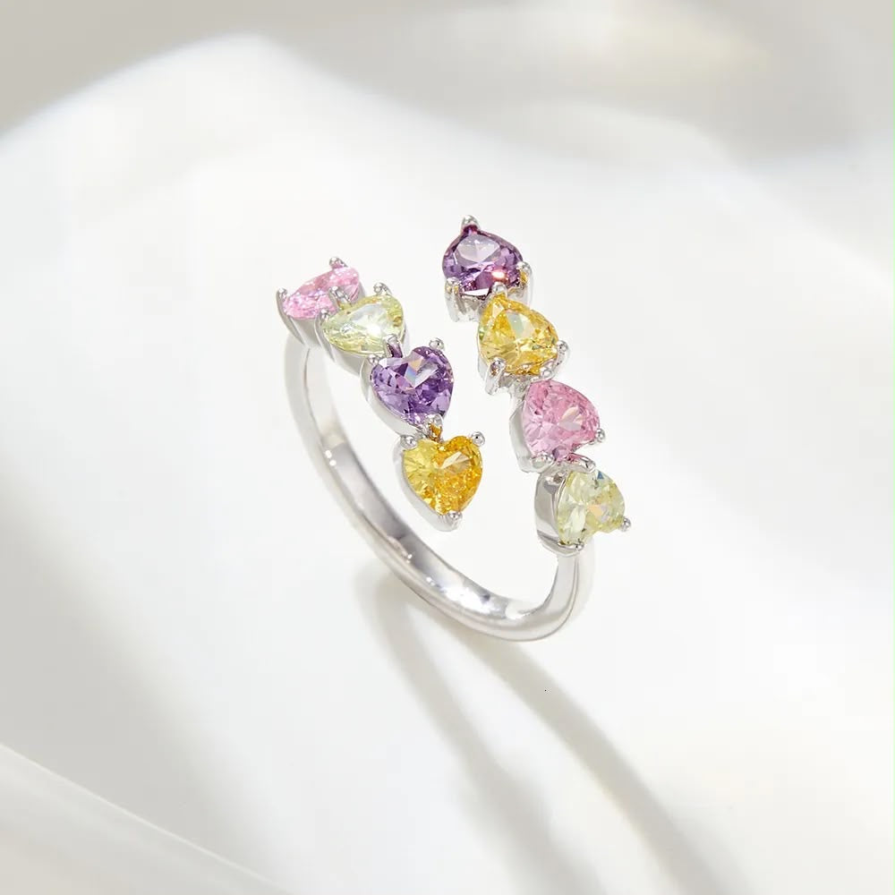 Trendy Hearts Ring