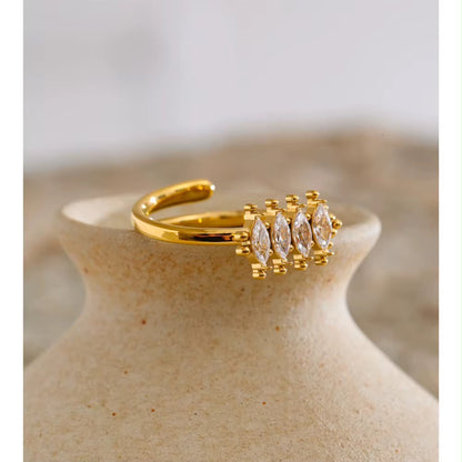 Luxury Zircon Ring