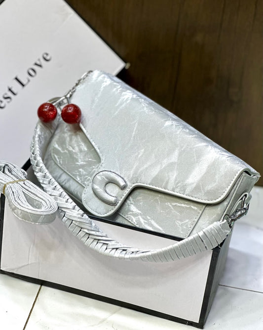 Crossbody bag ( with charm & belt)