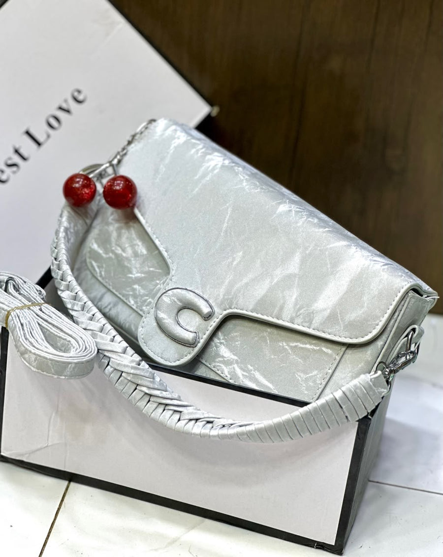 Crossbody bag ( with charm & belt)