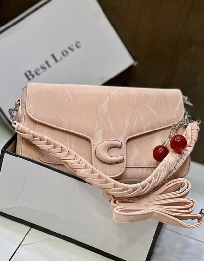 Crossbody bag ( with charm & belt)