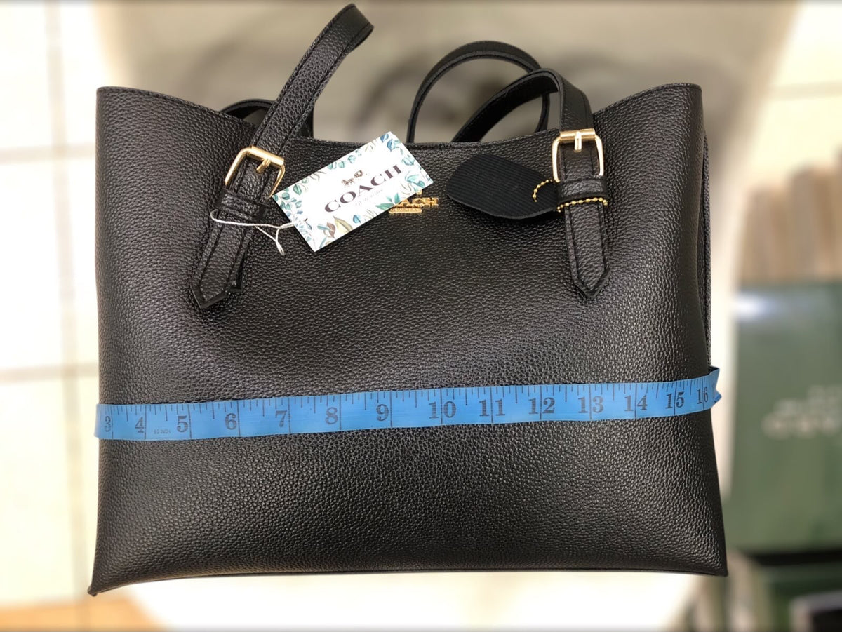 Coach Tote Bag (black & blue)
