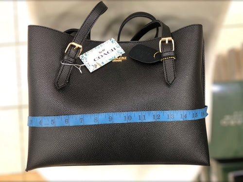 Coach Tote Bag (black & blue)