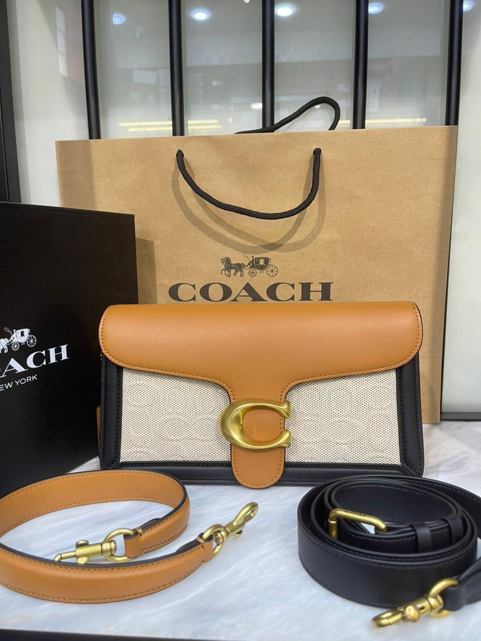 COACH Tabby (with box, dustbag & giftbag)