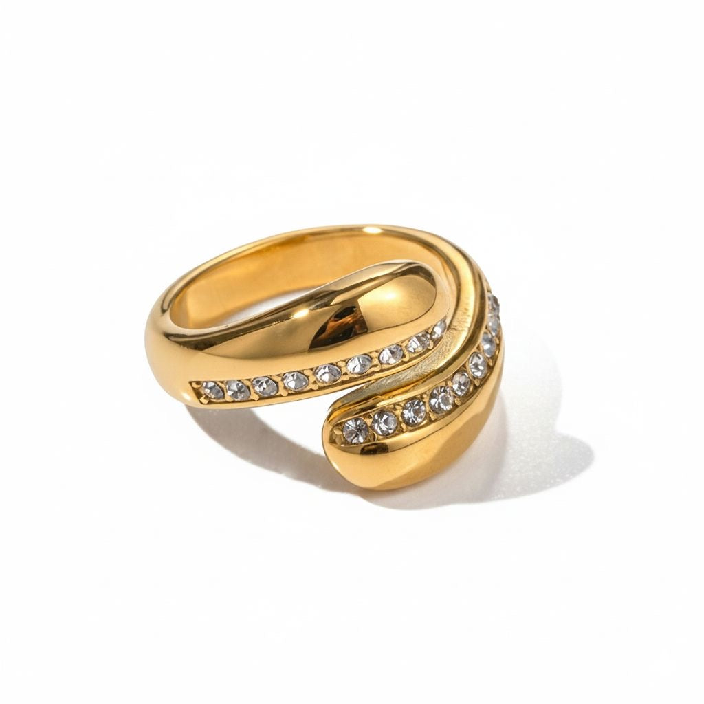 Luxury zircon Ring (Adjustable)