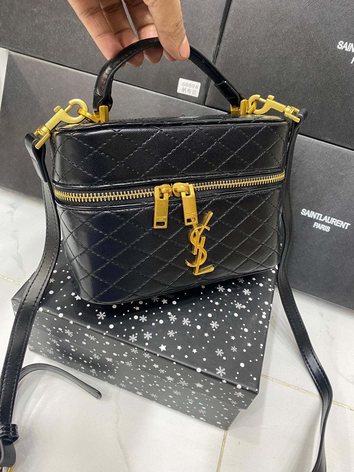 Branded Shoulder Bag (Vanity Box) with box,dustbag