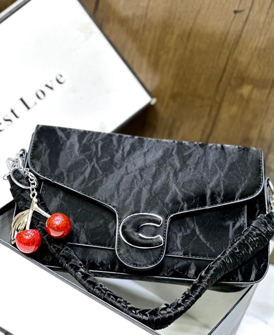 Crossbody bag ( with charm & belt)