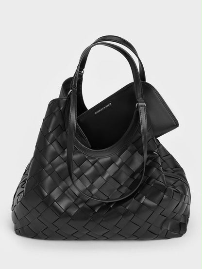 C&K Woven Tote Bag