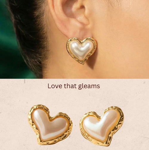 Chunky Heart Earings