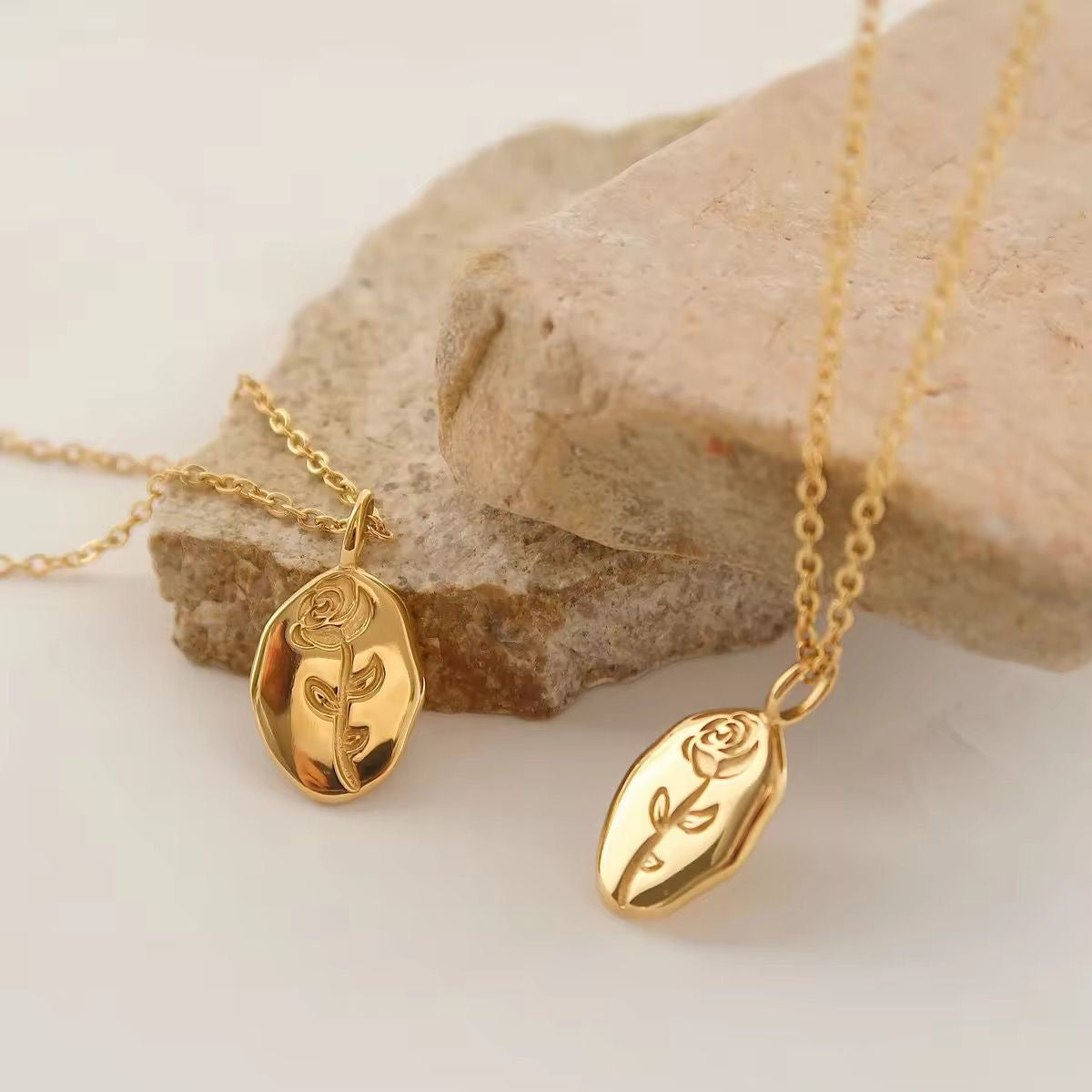 Golden Flower Necklace