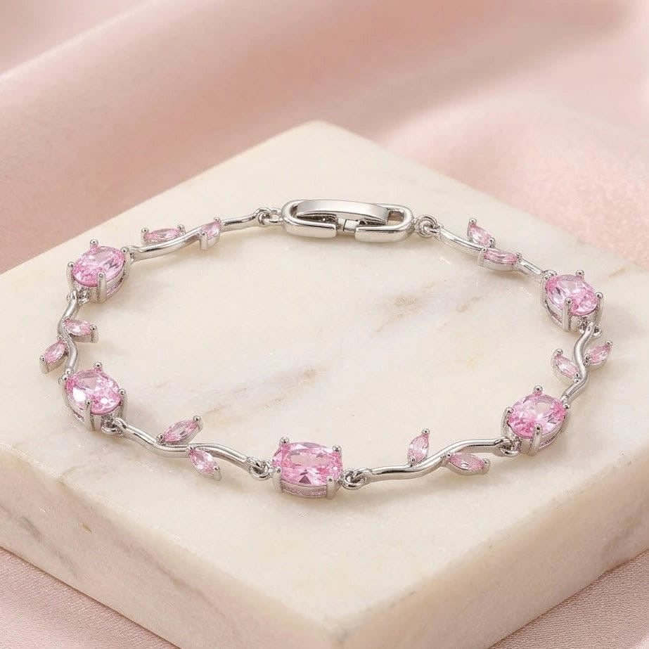 Pink Tulip Bracelet
