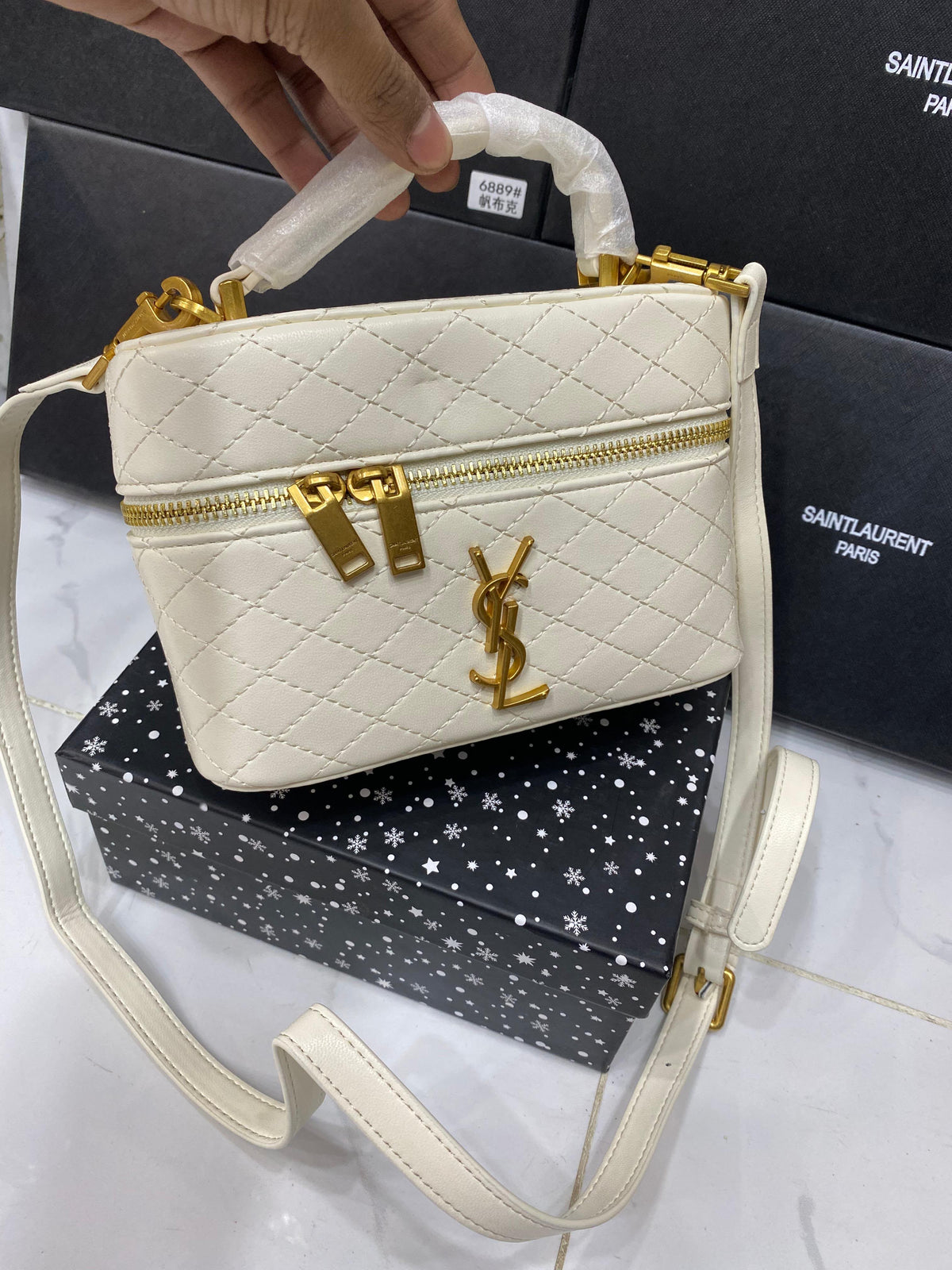 Branded Shoulder Bag (Vanity Box) with box,dustbag