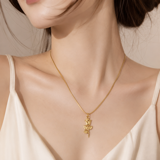 Rose Golden Necklace