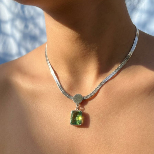 Emerald Radiance Pendant