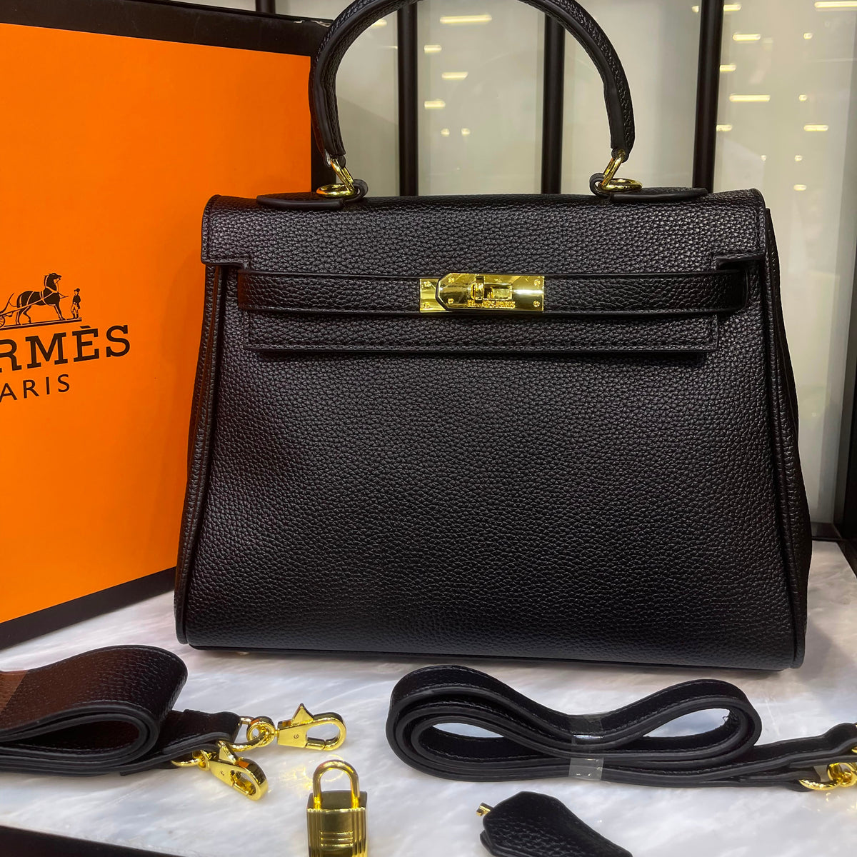 Hermes Inspired Bag (Box &amp; Dust Bag included)