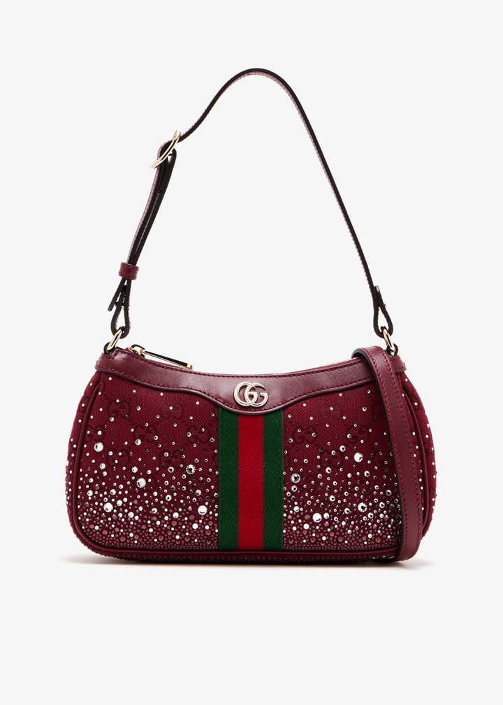 GUCCI crystals Inspired Shoulder Bag (with box)