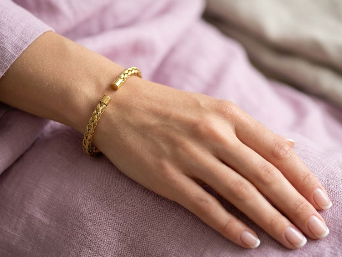 Braided Cuff Bracelet