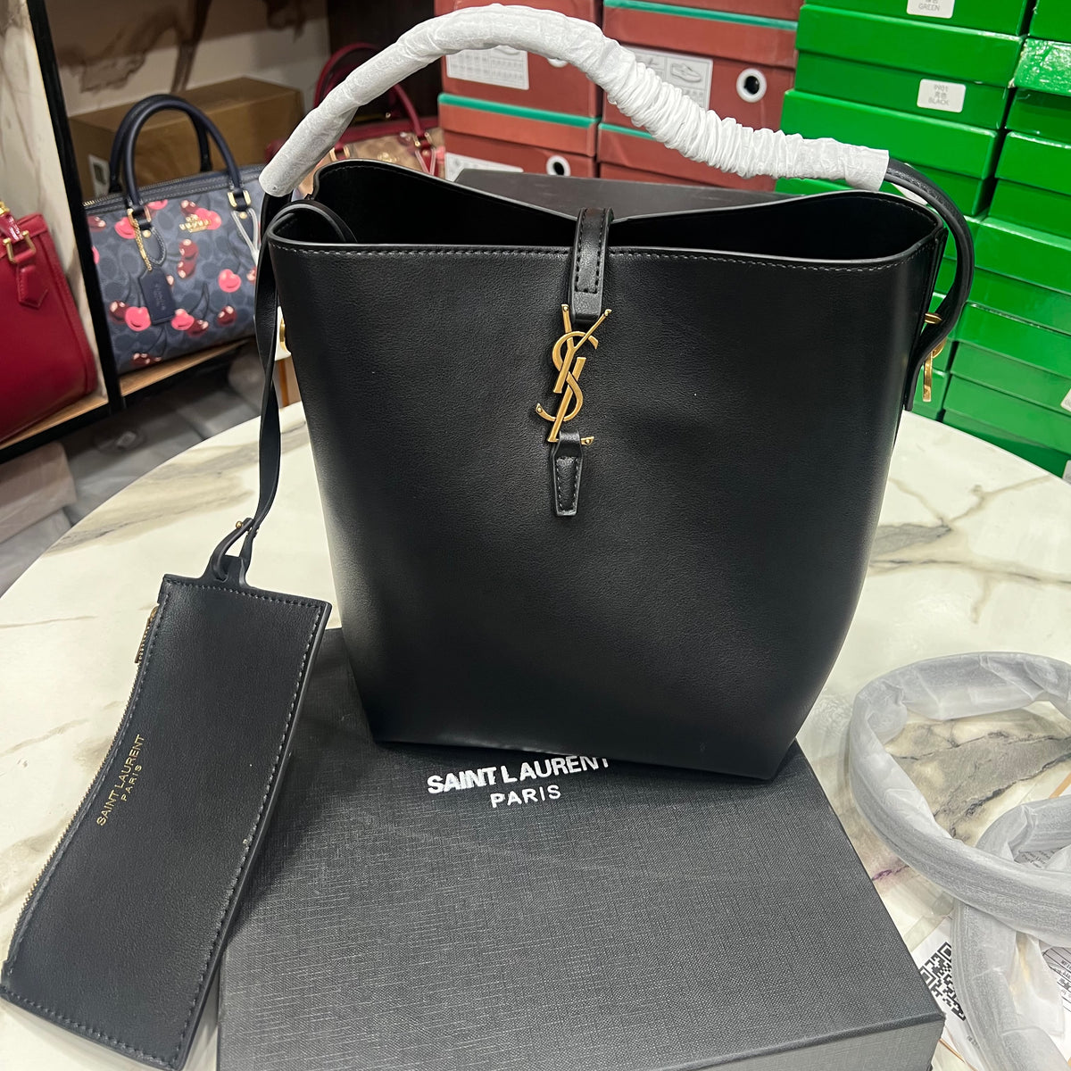 Iconic Leather Bag (With Pouch)