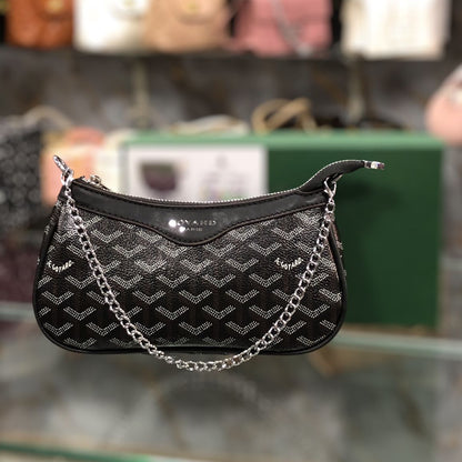 Goyard Shoulder Bag (with Box, and long belt)